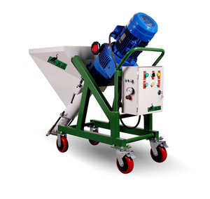 Máquina Eléctrica de Pulverización de <span class=keywords><strong>Mortero</strong></span> y Yeso de 380V, Revestimiento Ignífugo Delgado, Motor de Alta Eficiencia, Bomba de Tornillo para Construcción - Product Image 4