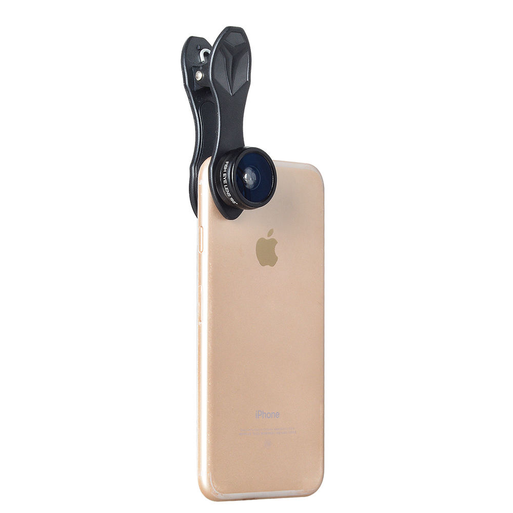 Lente Per Smartphone 3 In 1 - Grandangolare, Macro E Fisheye 210°, Per IPhone E Android - Foto 11