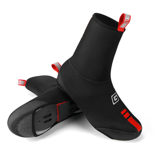 Copriscarpe Termico Impermeabile GIYO con Cerniera per Uomo, Nero, per <span class=keywords><strong>Scarpe</strong></span> <span class=keywords><strong>da</strong></span> <span class=keywords><strong>Ciclismo</strong></span> MTB e <span class=keywords><strong>Strada</strong></span> - Product Image 2