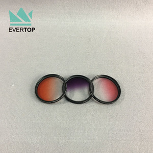 TS-GCF DSLR Máy Ảnh Màu Dần Lọc, Dần Dần Màu Cam Nâu Tím Màu Xanh Màu Xanh Lá Cây bộ lọc màu, màu sắc tốt nghiệp Brown ống kính lọc - Product Image 1