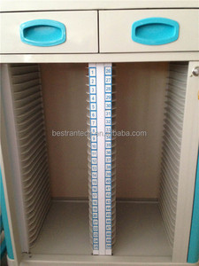 BT-CHY001 Rumah Sakit Murah ABS Perekam Pasien Ganda Gerobak Berkas Pemegang Bagan Pasien Ponsel dengan Harga Laci - Product Image 2