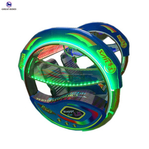 Ganar dinero de juegos de coches eléctricos <span class=keywords><strong>2</strong></span> ruedas de 360 grados de rotación feliz le bar en venta, para - Product Image 1