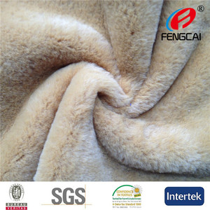 Textile de <span class=keywords><strong>la</strong></span> chine fabricant vend 100% polyester super doux corée. tissu de velours pour le jouet - Product Image 1