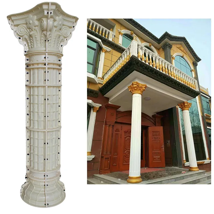 Moldes de coluna romano de 30cm de diâmetro para venda