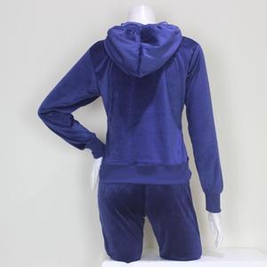 Conjunto Deportivo <span class=keywords><strong>de</strong></span> Felpa <span class=keywords><strong>de</strong></span> Poliéster <span class=keywords><strong>de</strong></span> Alta Calidad Personalizado para Mujer, Modelo 2024, Estilo Y2K, Top Corto con Capucha y Pantalones Deportivos, Marca SWALOSKY - Product Image 5