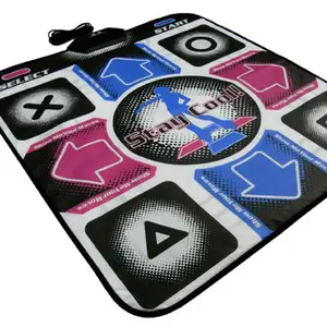 New 32 Bit DDR Party Mix Plug Double Twin Dance Pad 2 Player Mat