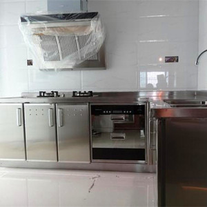 Vente flash : Mini <span class=keywords><strong>cuisine</strong></span> design en acier inoxydable avec évier, robinet, charnières, tiroirs coulissants et <span class=keywords><strong>accessoires</strong></span> - Product Image 4