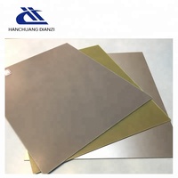 Prix raisonnable FR4 pcb double face plaqué cuivre laminé en fibre de verre feuille CCL