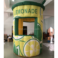 Stand de tente d'événement de support de concession de limonade gonflable de publicité gonflable commerciale pour la vente de boissons au citron