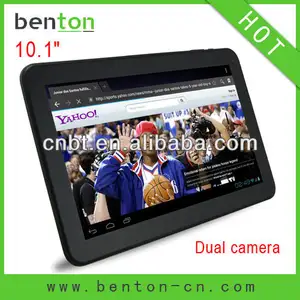 Caliente venta alta definición ultra delgado android tablet pc boxchip a10 dual de la cámara