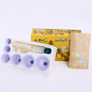 Penjualan Laris Tradisional Cina Bekam Vakum Bekam Vakum Jilbab dengan Pompa Kecil ABS - Product Image 2