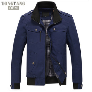 TONGYANG Casual <span class=keywords><strong>giacca</strong></span> da <span class=keywords><strong>uomo</strong></span> <span class=keywords><strong>giacca</strong></span> primaverile <span class=keywords><strong>uomo</strong></span> cappotti inverno capispalla maschile autunno soprabito kaki 4XL - Product Image 5