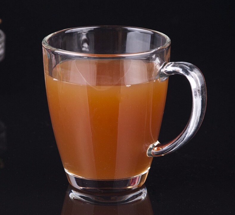 High Clear beer glass mug OEM manufacturer glass mug for drinking beer juice water coffee