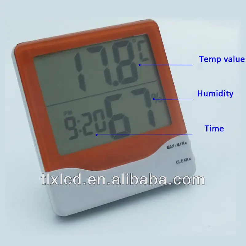 цифровые часы температура стенки и влажность