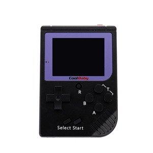 Console de jeu portable rétro mini RS-6 <span class=keywords><strong>8</strong></span> <span class=keywords><strong>bits</strong></span> avec écran LCD couleur de 2,0 pouces, lecteur de jeux pour enfants avec 129 jeux intégrés - Product Image 3