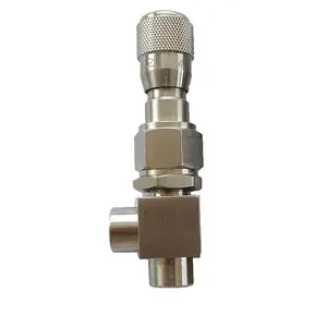 Stainless steel car pressure relief valve for compressed natural gas