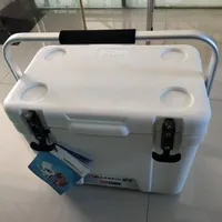 Cooler box com Alça De Alumínio e copo de rotação titular mini cooler box 10L