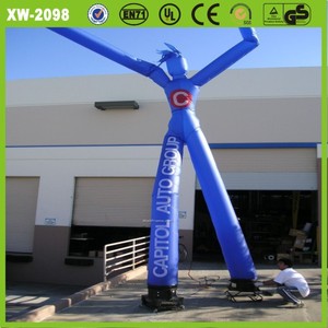 <span class=keywords><strong>de</strong></span> tela cosidos inflables publicidad los bailarines del aire - Product Image 1