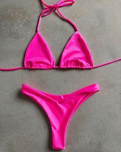 2019 женские бикини с высокой талией, купальники и пляжная одежда, спортивная одежда, стринги, бразильские бикини - Product Image 2