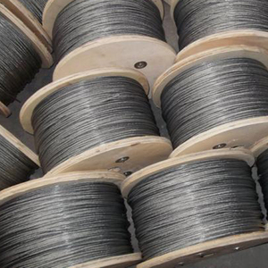 Câble en acier galvanisé à haute teneur en carbone avec âme en fibre optique 1x19 DIA 6MM 8X25FI+FC pour levage d'avions - Product Image 5