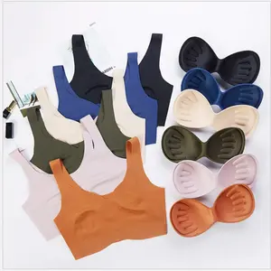 Women Teenager Seamless Wirefree Comfortable Sleep Bra <strong>Teen</strong> Age Girl Bras Photo Sexy <strong>Lingerie</strong> One Piece Seamless Underwear - Product Image 1