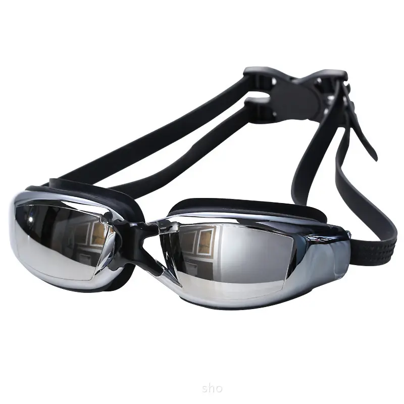 Jheyewear Fashionable Hot sale Cheap wholesale PC lenses no leaking triathlon adults swimming goggles