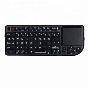 A8 Touch pad ile Mini Taşınabilir Klavye Kablosuz HTPC Laptop PC Için