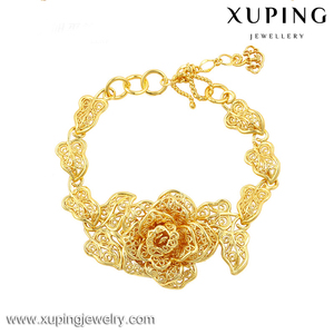 Xuping imitation bijoux belle rose gold filled <span class=keywords><strong>Demoiselle</strong></span> D'honneur bracelet bracelets - Product Image 1