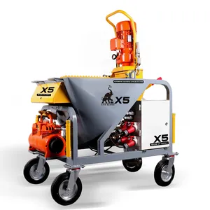 Wall Mortar Plastering Machine for dry ready-mixed materials