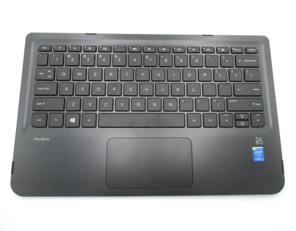 Original Laptop 손목 받침대 와 키보드 대 한 hp nw-영국 x360 11-k 809543-001 46004a16000