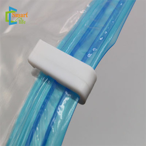 Compresible comprimido plástico armario para ahorrar espacio acío sello de viaje bolsas en rollo - Product Image 2