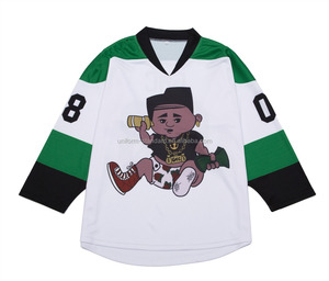 Uniformes de equipo de Hockey sobre hielo, ropa deportiva suave y cómoda, venta al por mayor - Product Image 2