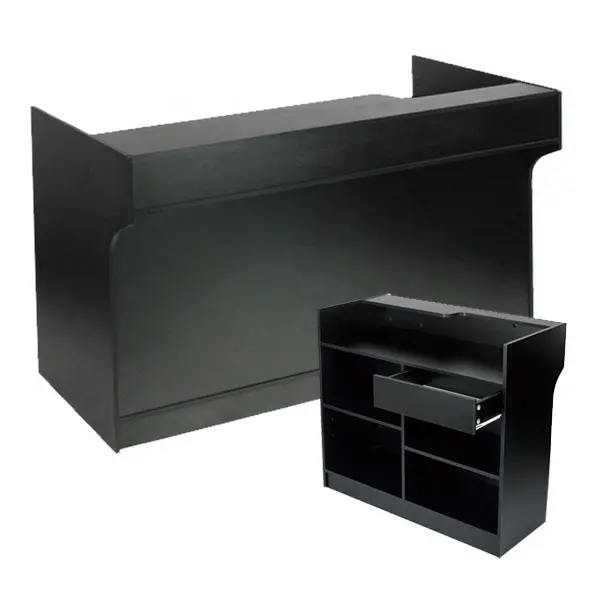 Hot sale wooden cash wrap counter for retail store with various of design