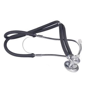 Vente en gros de fournitures médicales d'usine Prix <span class=keywords><strong>Médecin</strong></span> Infirmière Stétoscope de diagnostic <span class=keywords><strong>Stéthoscope</strong></span> médical Noir - Product Image 4