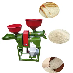 Máquina fresadora de harina, gran oferta, molino de arroz combinado pequeño