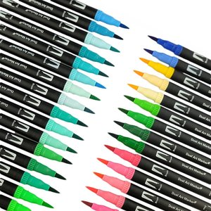 Pennarello a Doppia Punta 2024 per Colorazione per Adulti, Lettering, Scrittura e Planner - Product Image 3