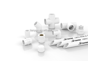 継手UPVCゴム継手GB4ウェイ<span class=keywords><strong>PVC</strong></span>パイプ継手給水用 - Product Image 4