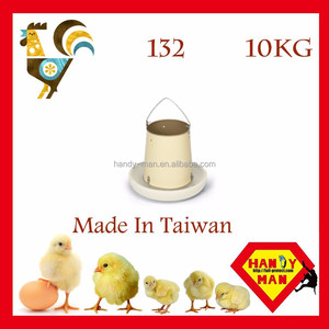 132A Aluminum Lid Plastic Gear Box Feeder with cover Poultry Feeder - Product Image 6