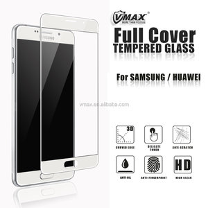 Vmax 0.33mm 2.5D 9 H pleine couverture <span class=keywords><strong>téléphone</strong></span> portable haut de <span class=keywords><strong>gamme</strong></span> En Verre Trempé protecteur d'écran pour <span class=keywords><strong>Huawei</strong></span> P9 - Product Image 1