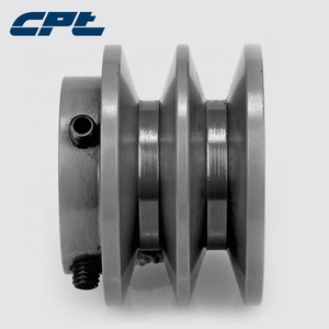 Poulie statiquement équilibrée de type bloc CPT 2BK28, 2 rainures, série BK, pour courroie trapézoïdale - Product Image 3