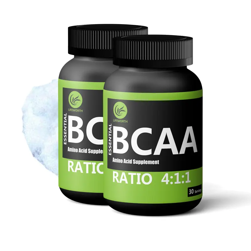 Lifeworth ספורט תוספי bcaa אבקת מותג פרטי חיוני חומצת אמינו