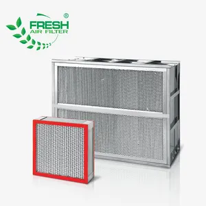 Filter Udara Hepa Filtrasi Dapat Dicuci, Seluruh Rumah Senor Jendela Termina Honeycomb Filtrasi Aluminium