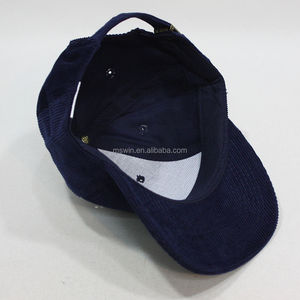 Trung Quốc chất lượng cao đồng bằng phẳng vành mũ bóng chày gorras màu xanh hải quân 6 Bảng điều chỉnh vải to sợi <span class=keywords><strong>Snapback</strong></span> mũ - Product Image 4