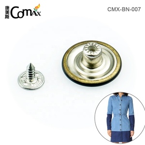 Tùy chỉnh màu đen kim loại jeans nút với đại diện khắc logo, Bán Buôn Brass nút kim loại cho áo khoác và quần - Product Image 2