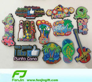 Imán de Refrigerador de PVC de Recuerdo de Diferentes Países - Product Image 2
