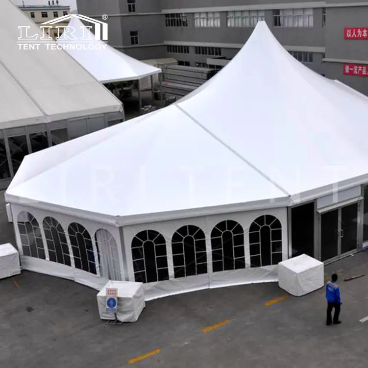 イベント用のカスタム高品質20X20mスノーピークテンションテント