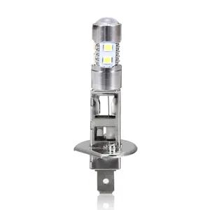 Đèn LED Xe Hơi CST Đèn LED Chạy Ban Ngày Ô Tô H1 10SMD 2835 DC 9-30V 170LM 1.6W IP67 Đèn Sương Mù LED H1