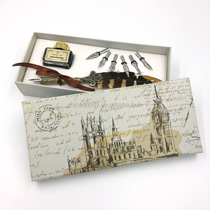 2024 nouveau l <span class=keywords><strong>Plume</strong></span> Dip <span class=keywords><strong>Calligraphie</strong></span> Stylo Set Cadeaux D'anniversaire - Product Image 2
