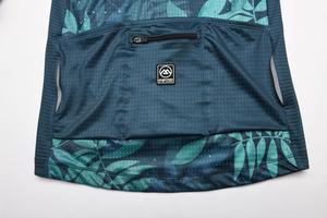 Design tendance Frondes Vert <span class=keywords><strong>Personnalisé</strong></span> <span class=keywords><strong>Descente</strong></span> <span class=keywords><strong>Vtt</strong></span> <span class=keywords><strong>Maillot</strong></span> de Cyclisme pour Homme - Product Image 5