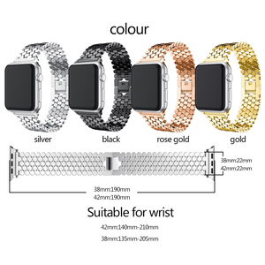 Fish Link traspirante a nido d'ape in lega cinturino per Apple <span class=keywords><strong>Watch</strong></span> <span class=keywords><strong>Ultra</strong></span>, cinturino per orologio di lusso per IWatch - Product Image 4